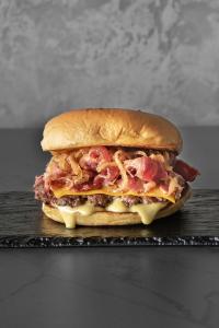 bacon cheese burger